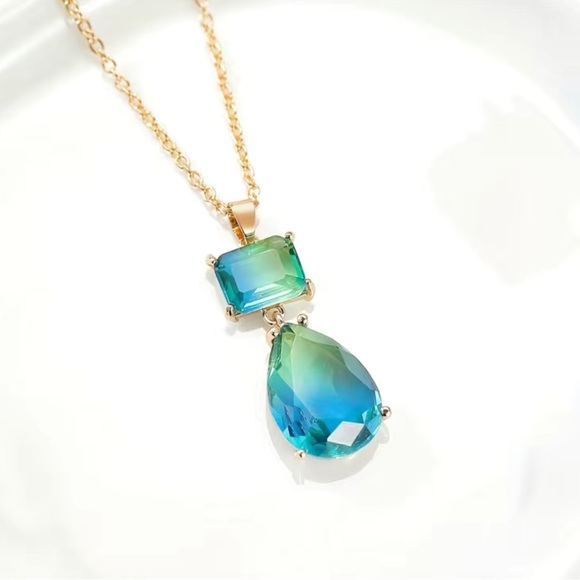 Lovely 14K Gemstone Necklace - Picture 1 of 6